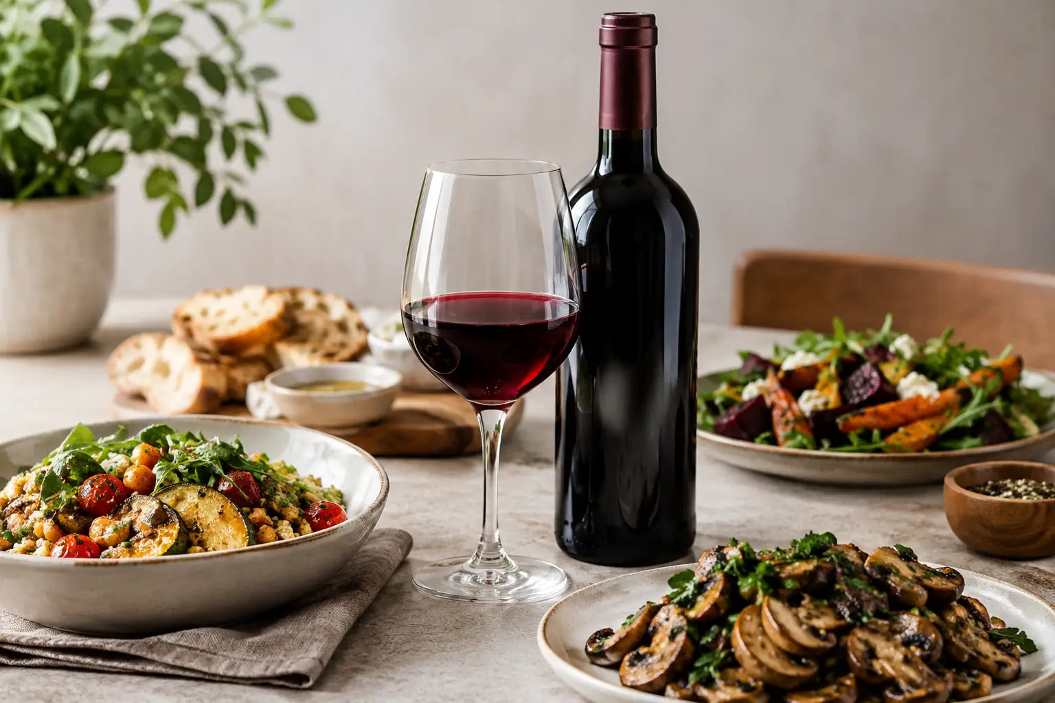 Best Vegetarian Red Wines for Every Dinner