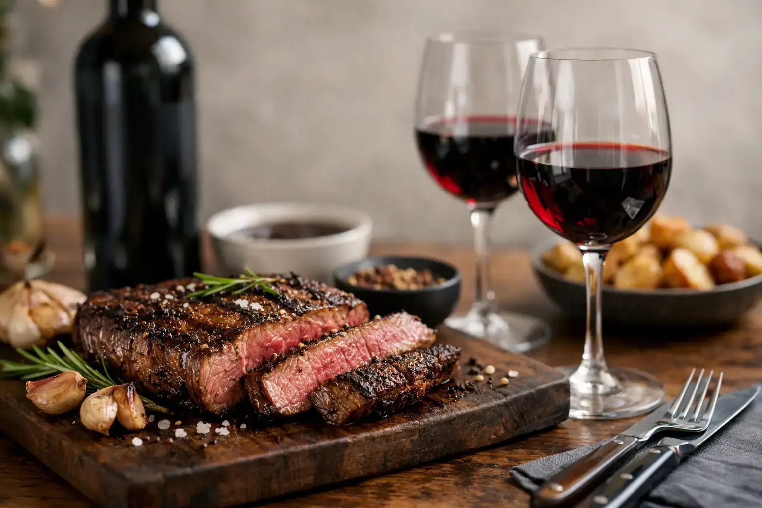 Red Wine With Steak: What Actually Works