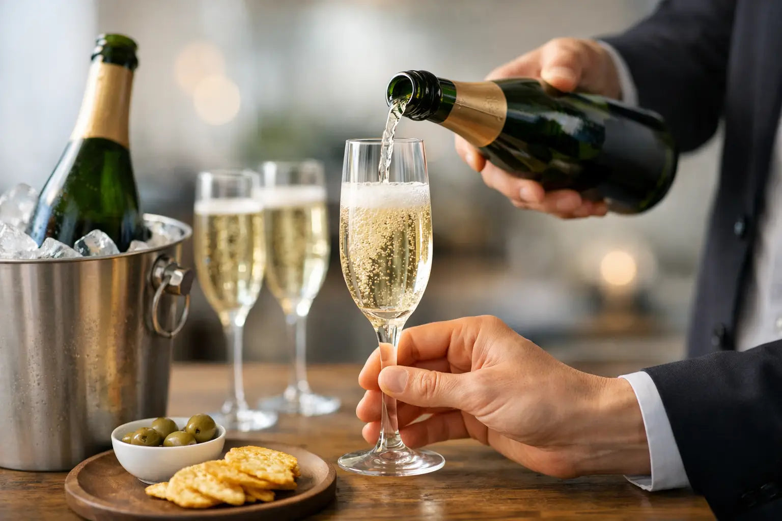 How to Serve Sparkling Wine with Confidence