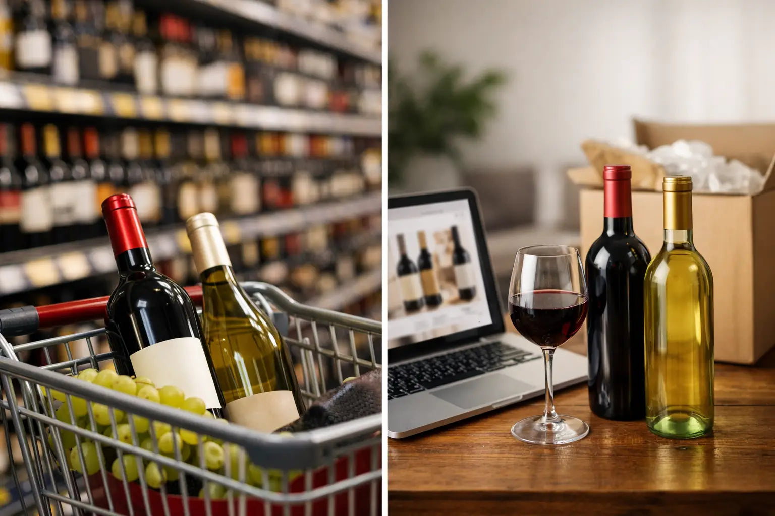 Supermarket Wine vs Online Wine: Which Wins?