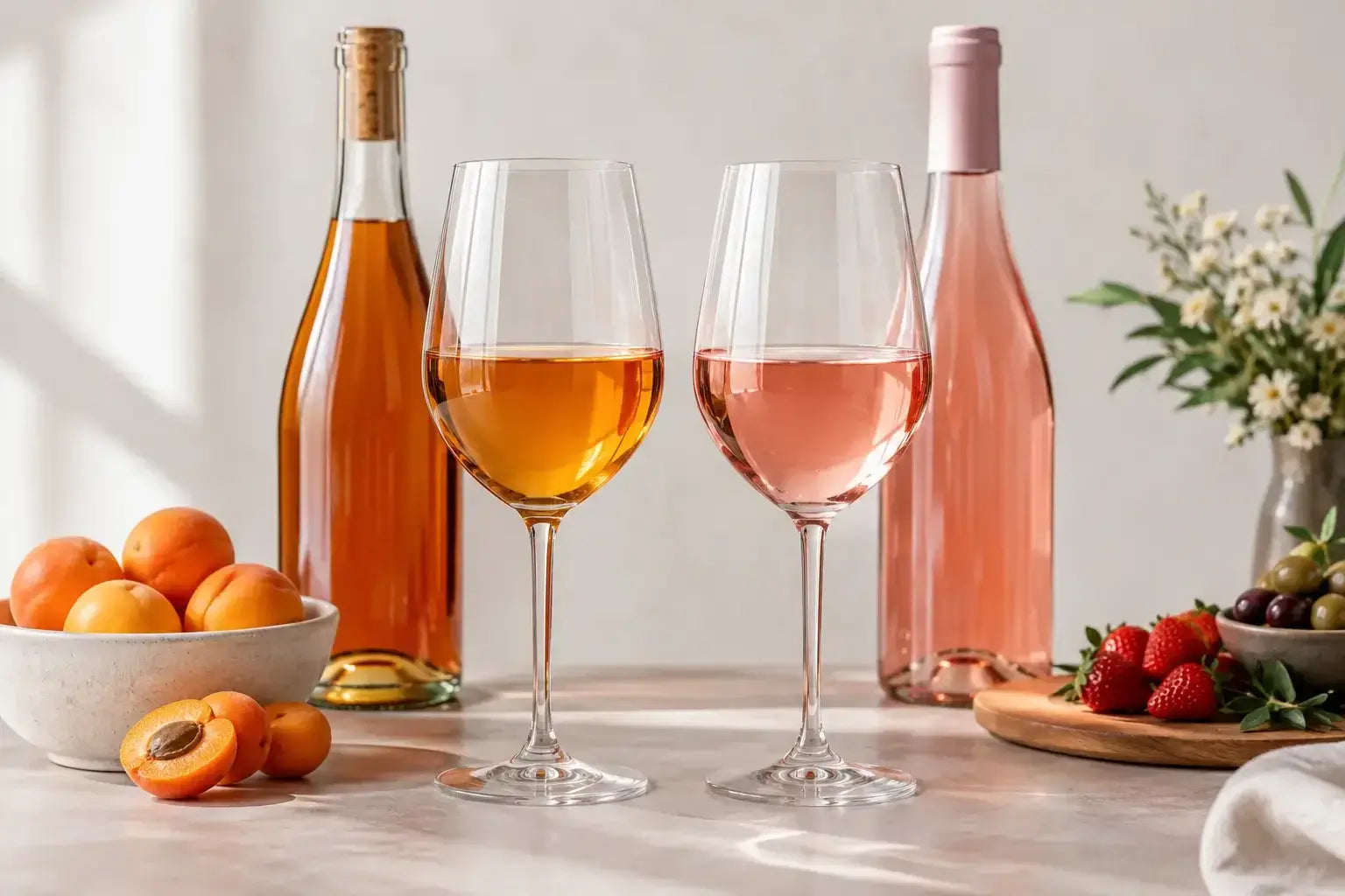 Orange Wine vs Rosé: Which Should You Pour?
