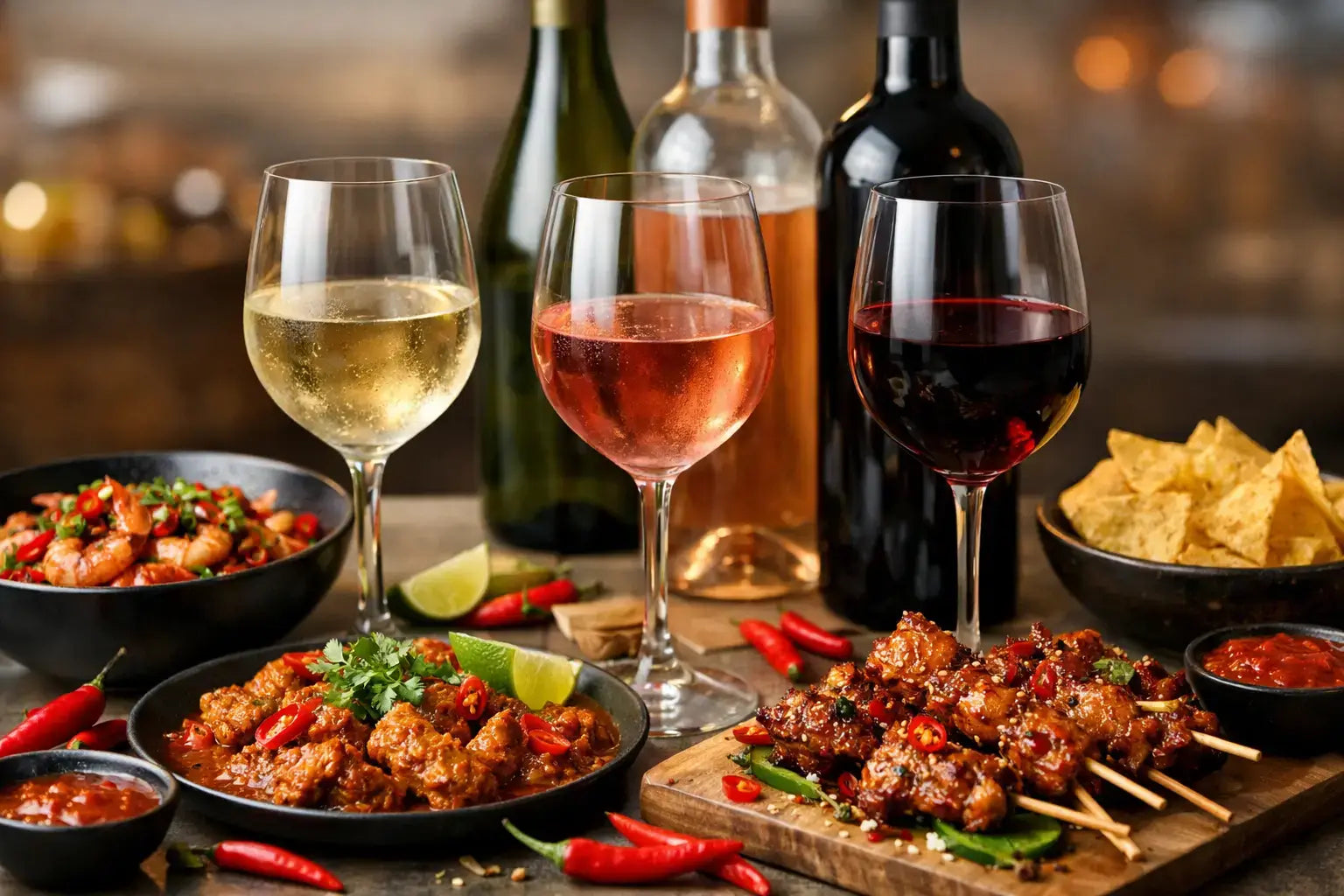 Top Wines for Spicy Food Worth Pouring
