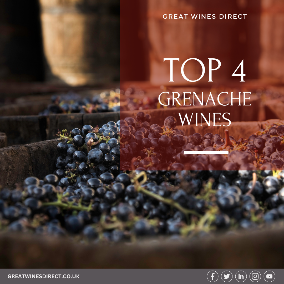 Top 4 Grenache Wines By Great Wines Direct