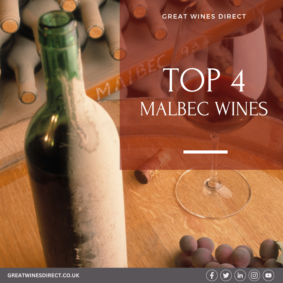 Top 4 Malbec Wines By Great Wines Direct