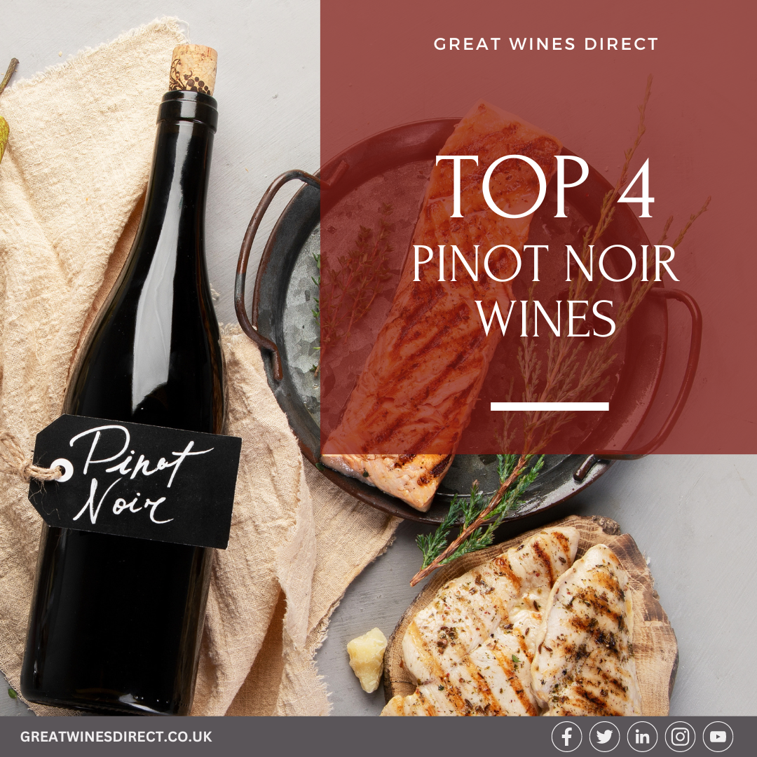 Top 4 Pinot Noir Wines By Great Wines Direct