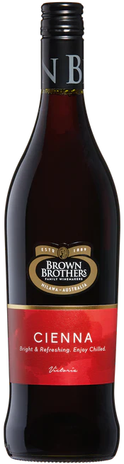 Brown Brothers Cienna, sweet red wine from Australia