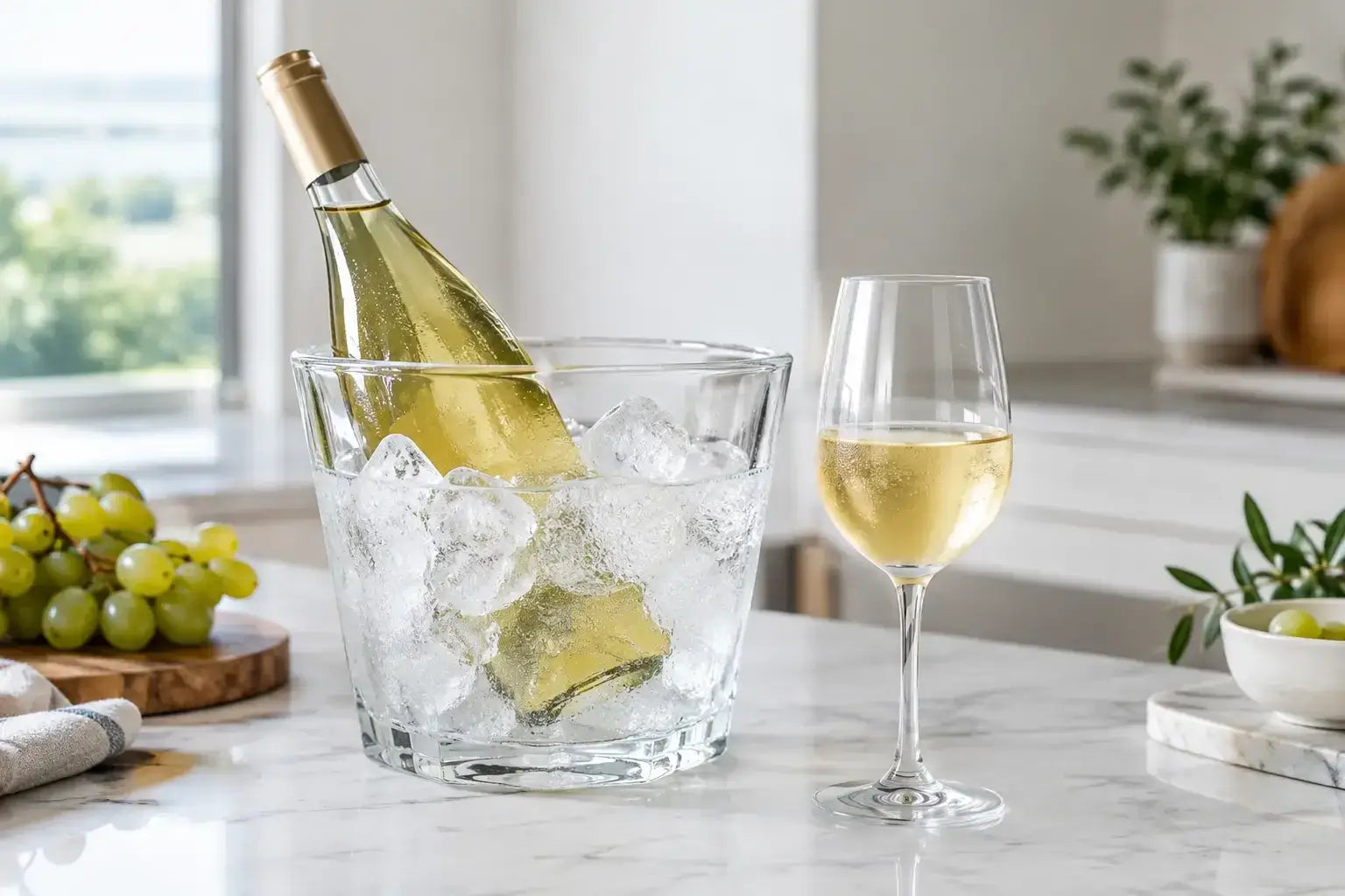How to Chill White Wine Without Dulling It