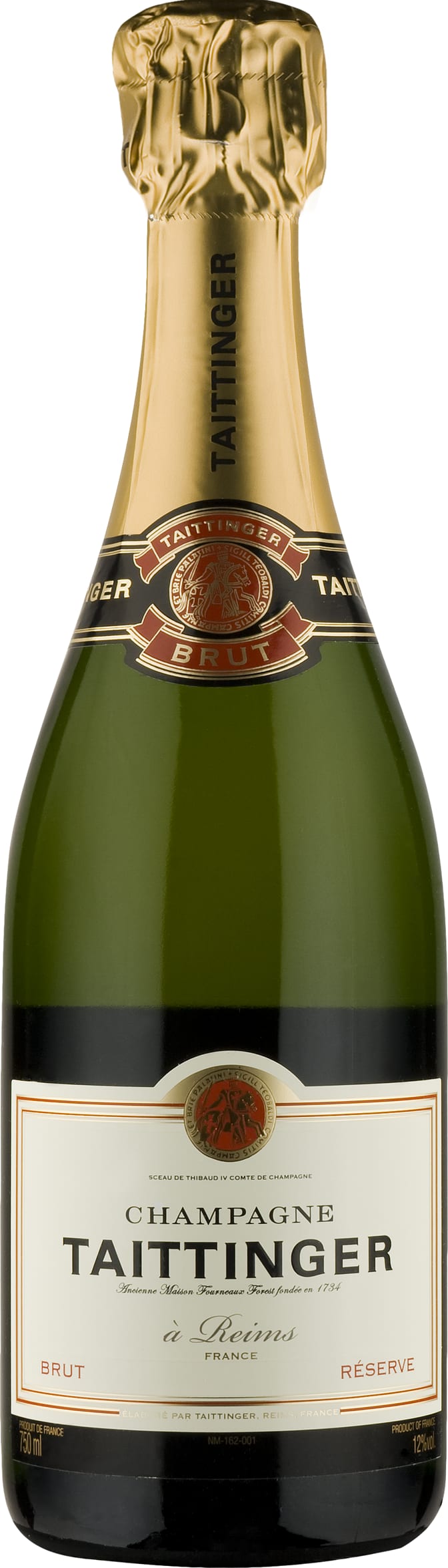 Taittinger Champagne Brut Reserve Half-Bottle 37.5cl NV