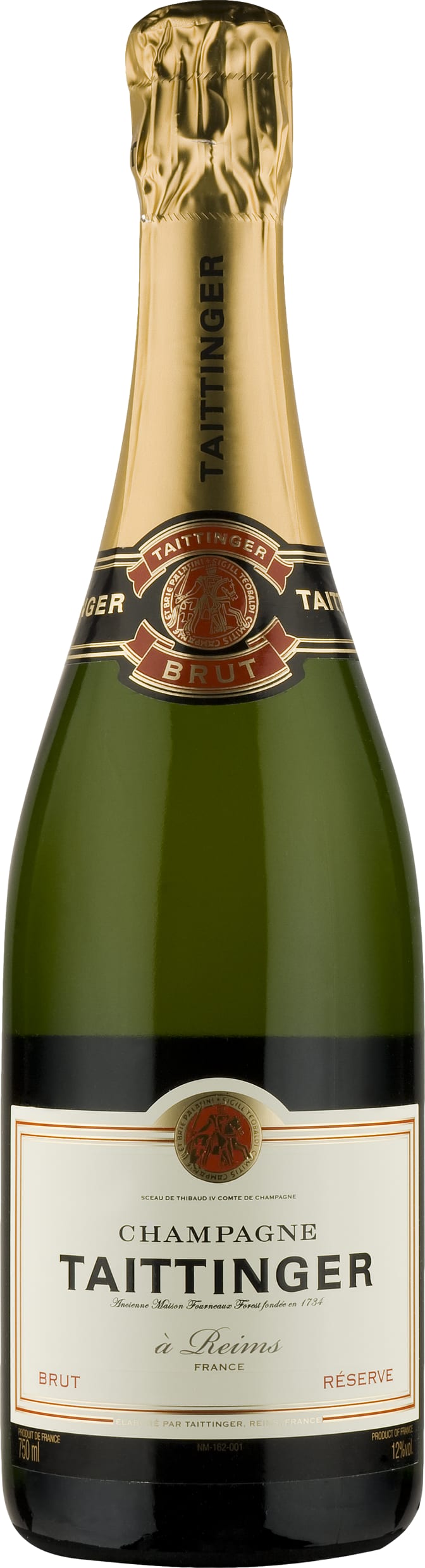 Taittinger Champagne Brut Reserve Magnum 150cl NV - Buy Taittinger Wines from GREAT WINES DIRECT wine shop