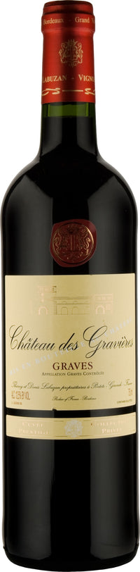 Thumbnail for Chateau des Gravieres Graves Rouge 2022 75cl