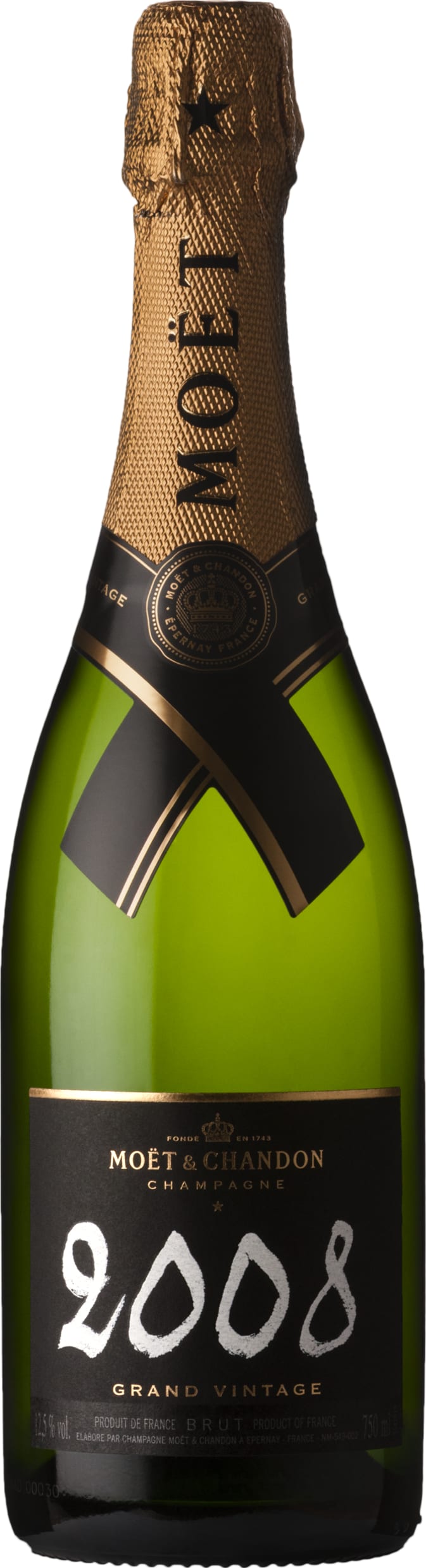 Moet and Chandon Champagne Grand Vintage 2015 75cl