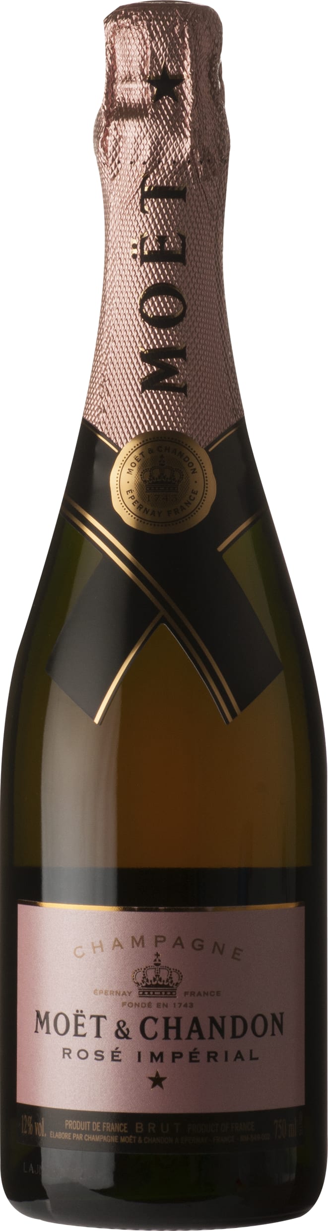 Moet and Chandon Champagne Rose Imperial 75cl NV
