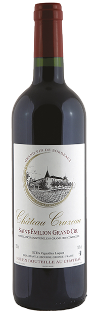Chateau Cruzeau, Saint-Emilion Grand Cru 2022 75cl