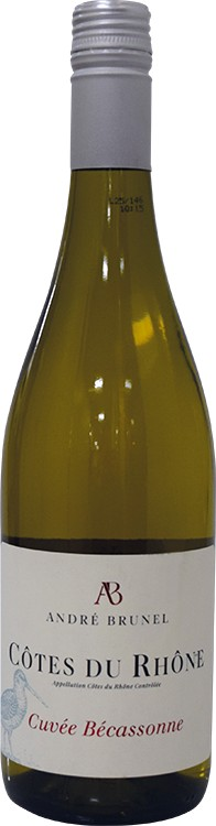 Andre Brunel Becassonne, Cotes du Rhone Blanc 2024 75cl