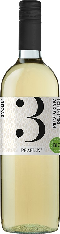 Thumbnail for Prapian Estate, 3 Volte, Venezie, Pinot Grigio 2024 75cl