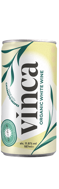 Vinca, Organic White 18.7cl
