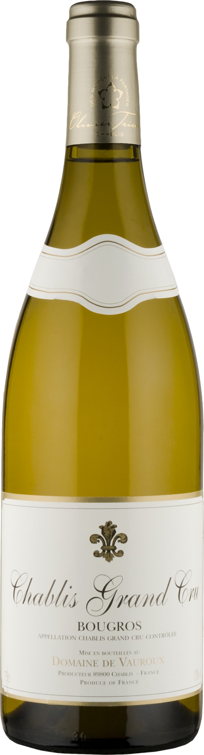Domaine de Vauroux Chablis Grand Cru Bougros 2025 75cl