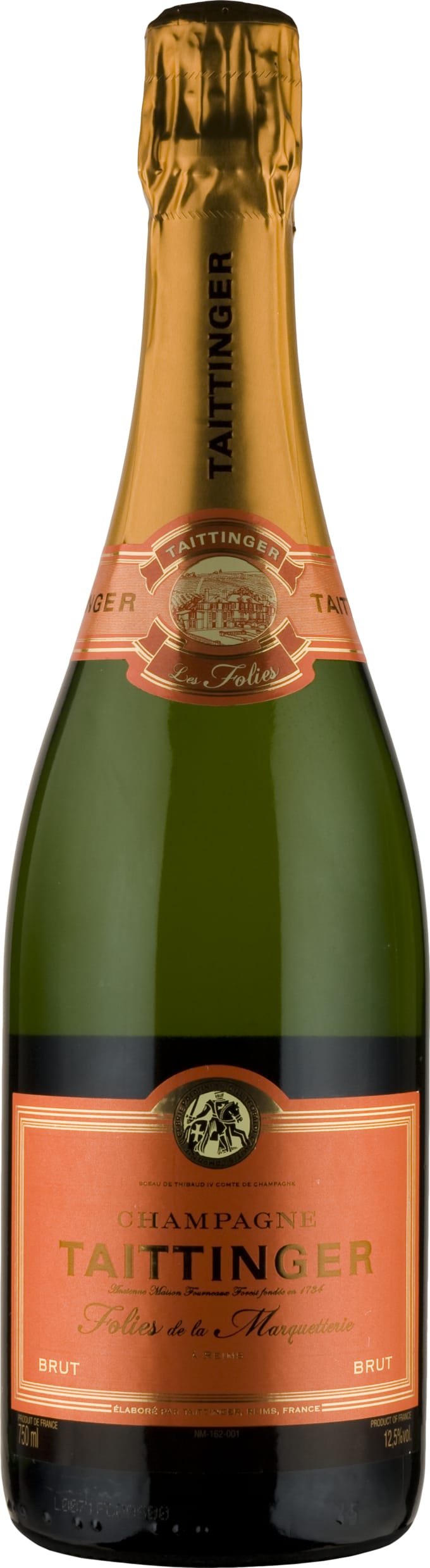 Taittinger Les Folies de la Marquetterie 75cl NV