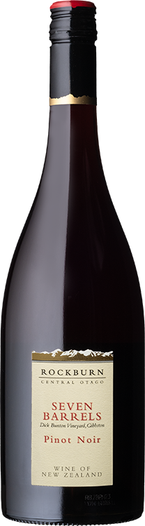 Rockburn, Seven Barrels, Gibbston, Central Otago,Pinot Noir 2023 75cl