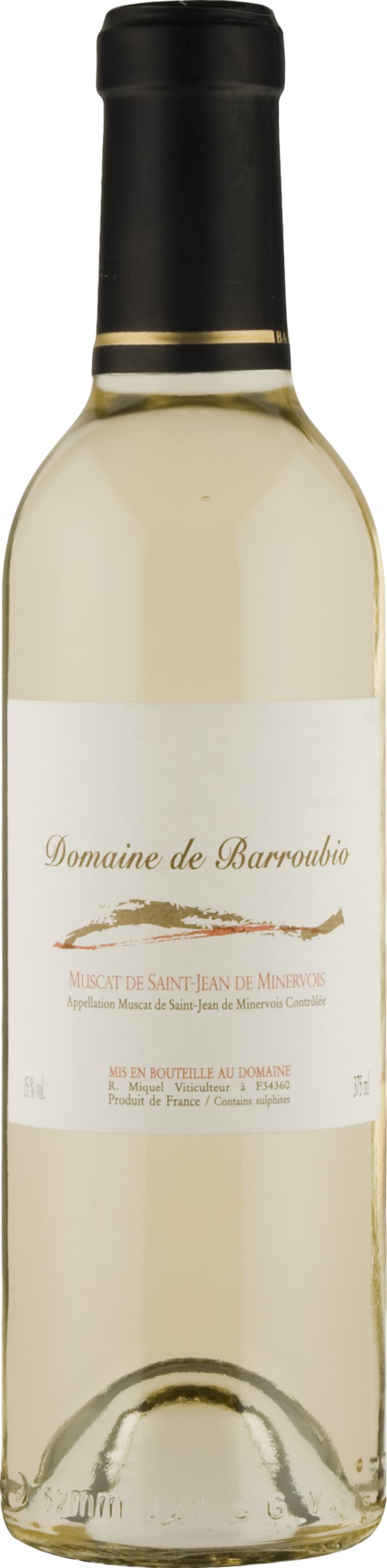 Domaine de Barroubio Muscat de Saint Jean de Minervois Half Bottle 2024 37.5cl