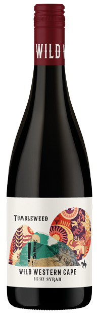 Bruce Jack Wines, Tumbleweed Big Sky, Overberg, Syrah 2024 75cl