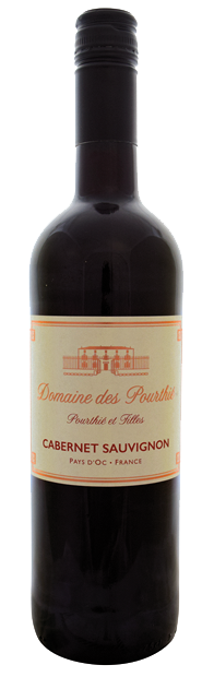 Thumbnail for Domaine des Pourthie, Pays d'Oc, Cabernet Sauvignon 2023 75cl