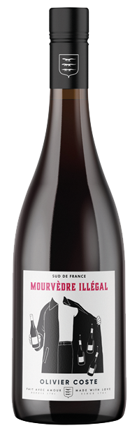 Olivier Coste, Illegal, Pays d'Oc, Mourvedre 2024 75cl