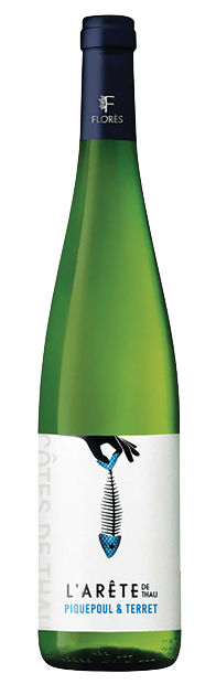 l'Arete de Thau, Piquepoul Terret, Cotes de Thau 2024 75cl