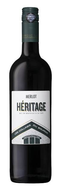 Les Collines du Bourdic, Heritage, Pays d'Oc, Merlot 2024 75cl