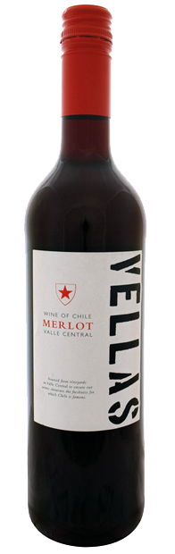 Thumbnail for Vellas, Valle Central, Merlot 2024 75cl