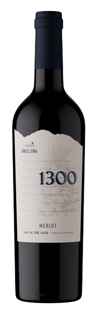 Andeluna 1300, Valle de Uco, Merlot 2024 75cl