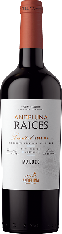 Andeluna Raices, Valle de Uco, Malbec 2025 75cl