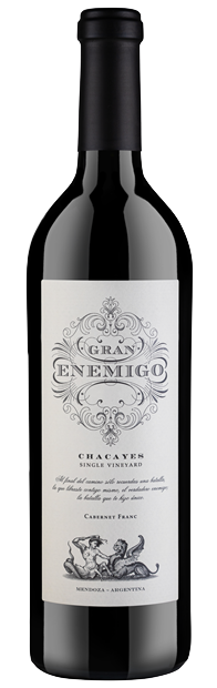 El Enemigo, Valle de Uco, Gran Enemigo Single Vineyard Chacayes, Cabernet Franc 2021 75cl