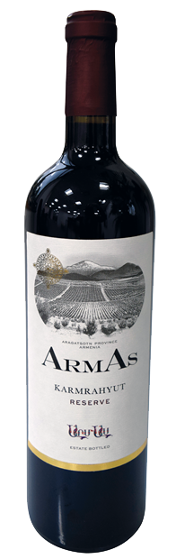 ArmAs, Aragatsotn, Karmrahyut Reserve 2014 75cl