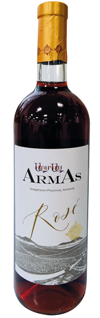 ArmAs, Aragatsotn, Karmrahyut Rose 2022 75cl