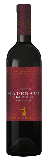 Vachnadziani Winery, Kakheti, Saperavi Classical 2020 75cl