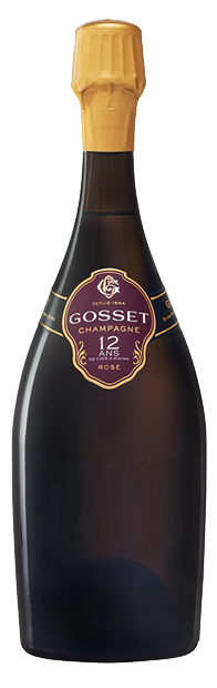 Champagne Gosset, 12 Ans de Cave a Minima Rose NV (Gift Box) 75cl