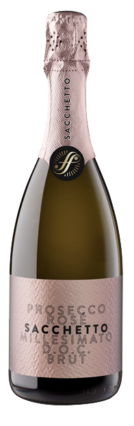 Sacchetto Prosecco, Millesimato Rose Brut 2024 75cl