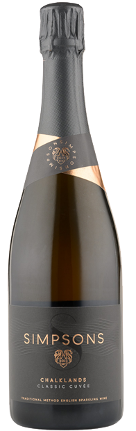 Simpsons Wine Estate, Kent, Chalklands, Classic Cuvee Brut NV 150cl