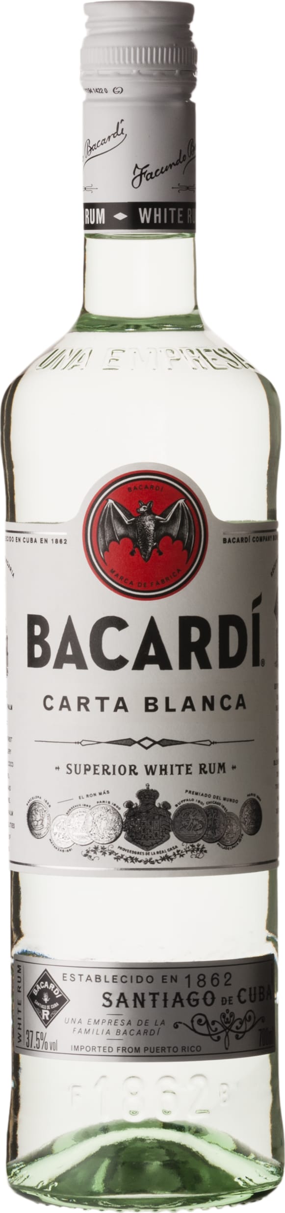 Bacardi Bacardi Carta Blanca Rum 70cl NV