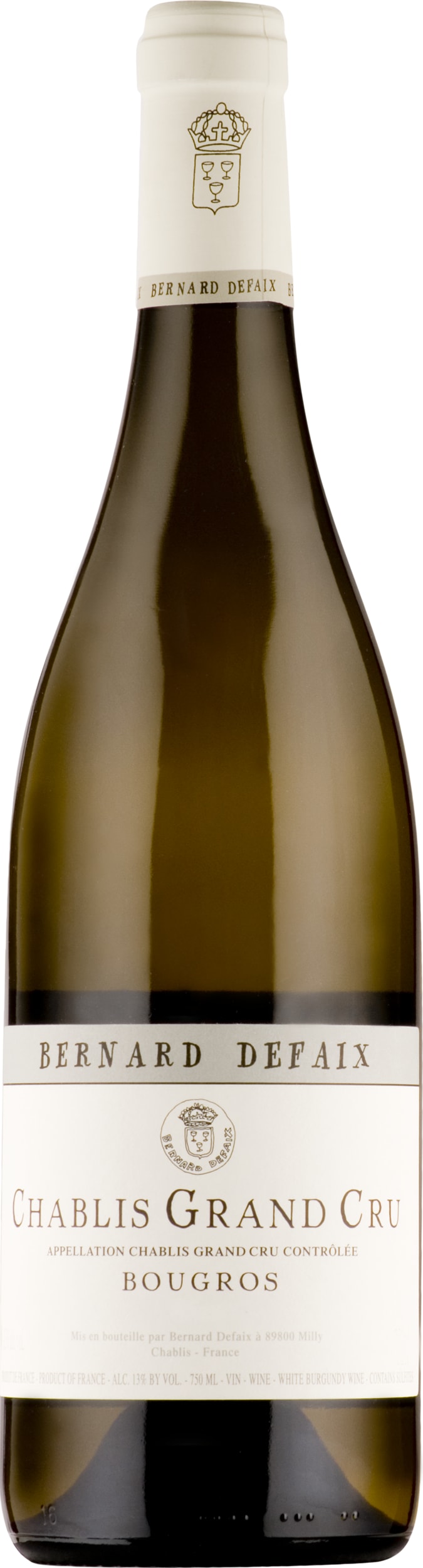 Bernard Defaix Chablis Grand Cru Bougros 2024 75cl