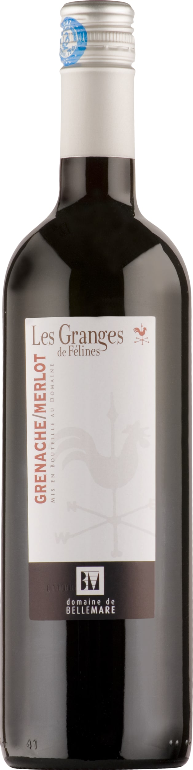Domaine de Belle Mare Grenache-Merlot, Les Granges de Felines 2022 75cl