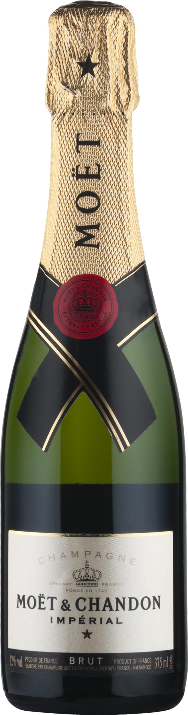 Moet and Chandon Moet Imperial Half Bottle 37.5cl NV