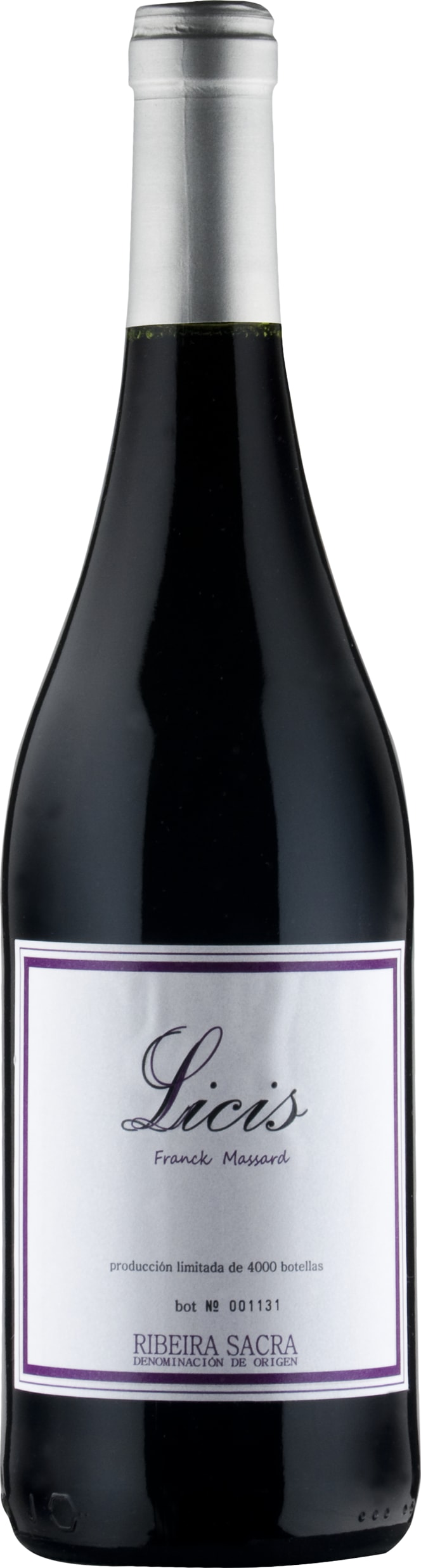 Franck Massard Licis Mencia 2015 75cl