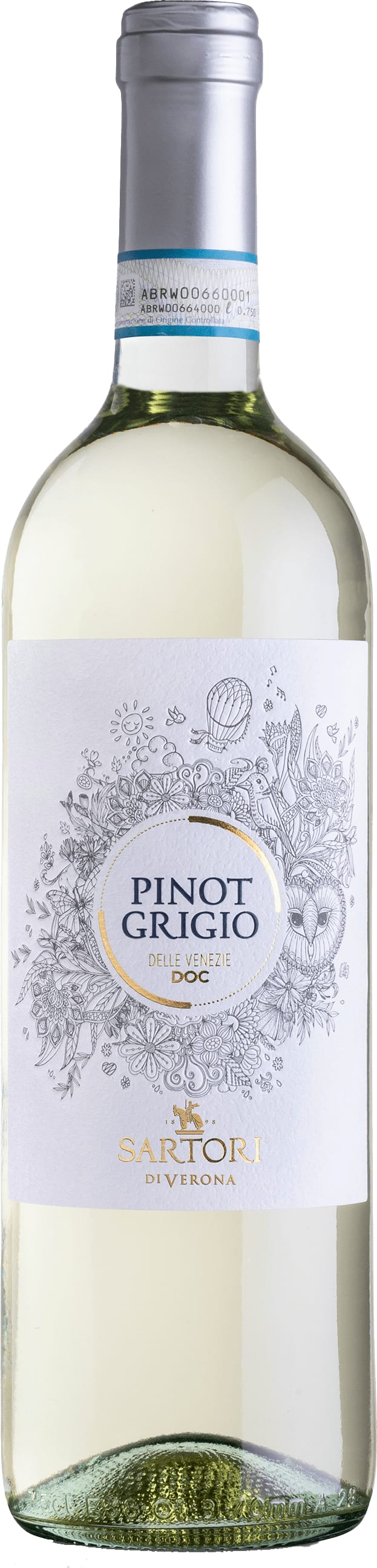 Sartori Pinot Grigio Venezie Vigna Mescita 2024 75cl