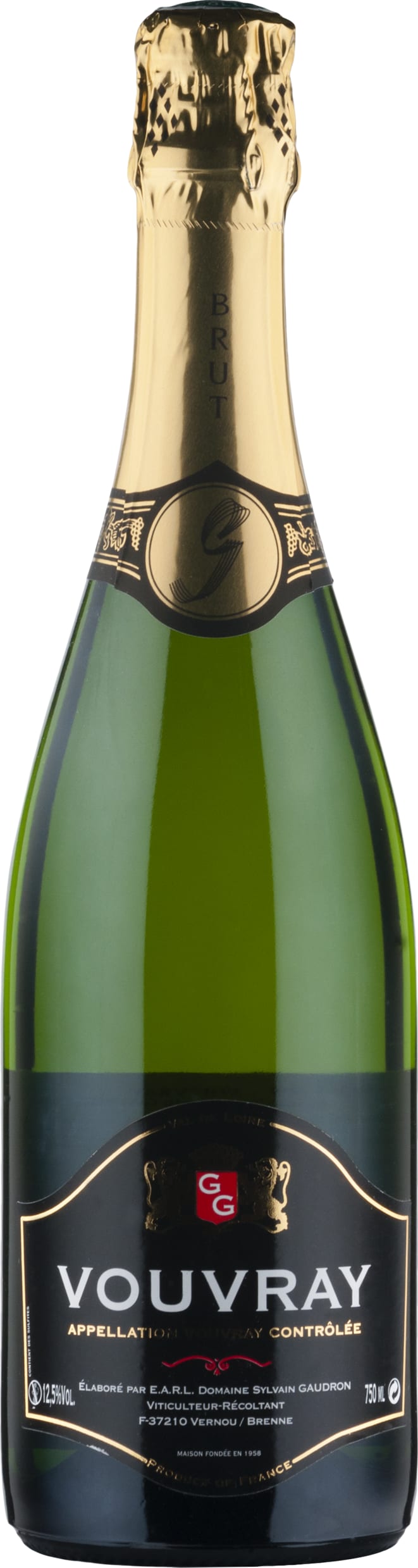 Sylvain Gaudron Vouvray Brut 75cl NV - Buy Sylvain Gaudron Wines from GREAT WINES DIRECT wine shop