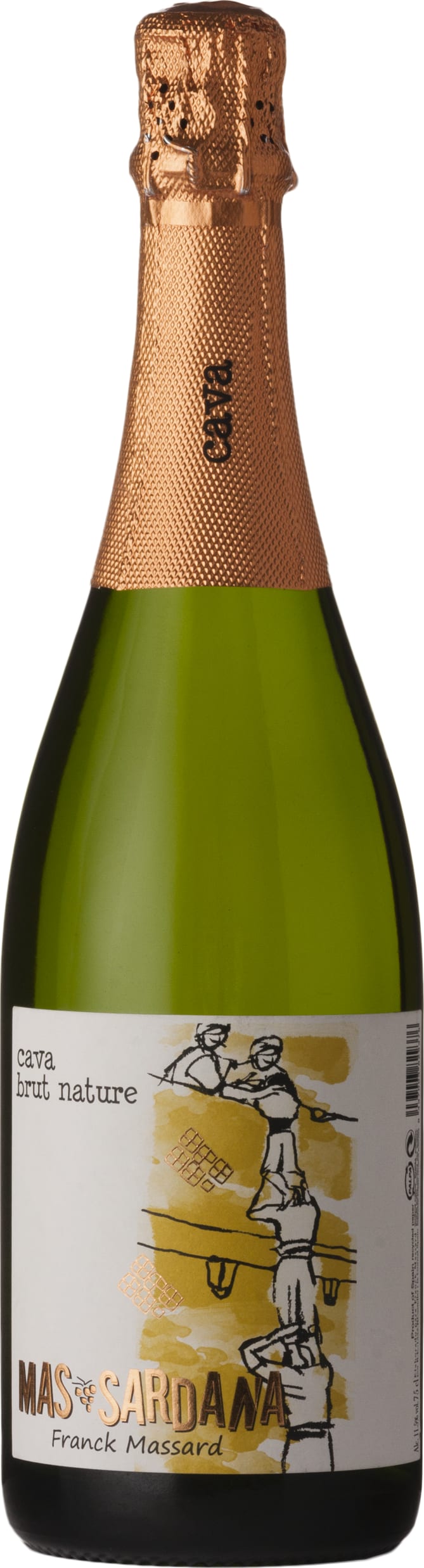 Franck Massard Mas Sardana Cava Brut Nature 75cl NV