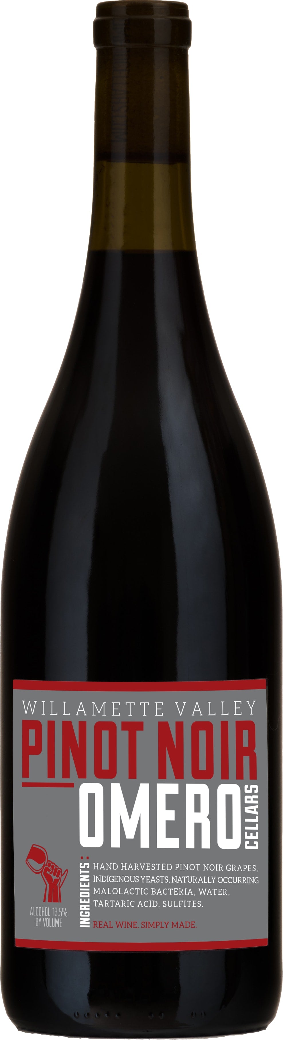 Omero Pinot Noir Willamette Valley 2018 75cl