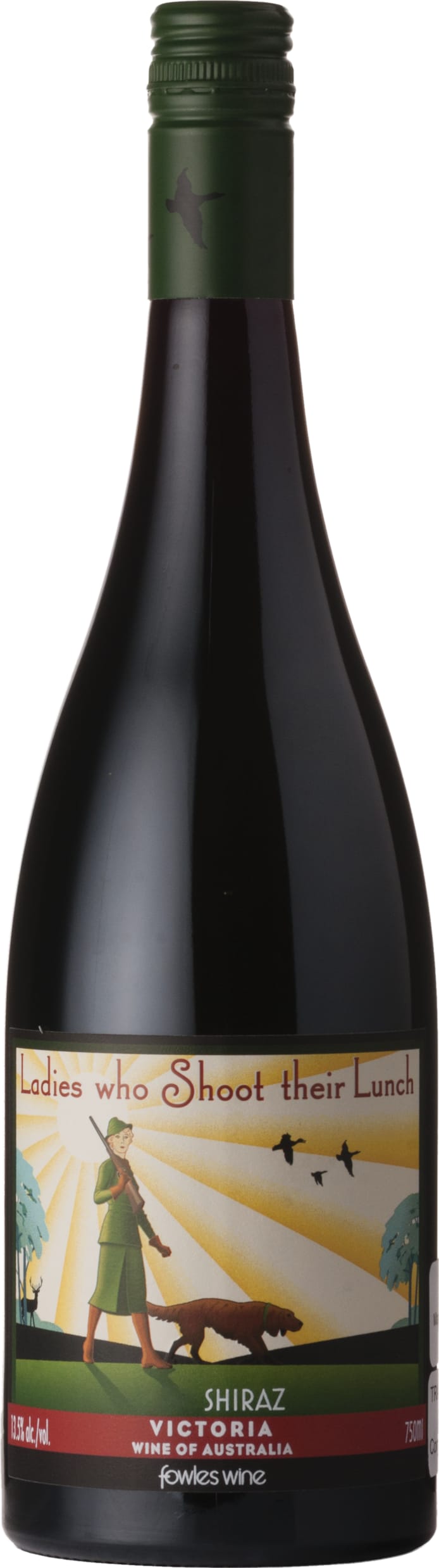 Fowles Wine Ladies Who Shoot Their Lunch Shiraz 2020 75cl - Buy Fowles Wine Wines from GREAT WINES DIRECT wine shop