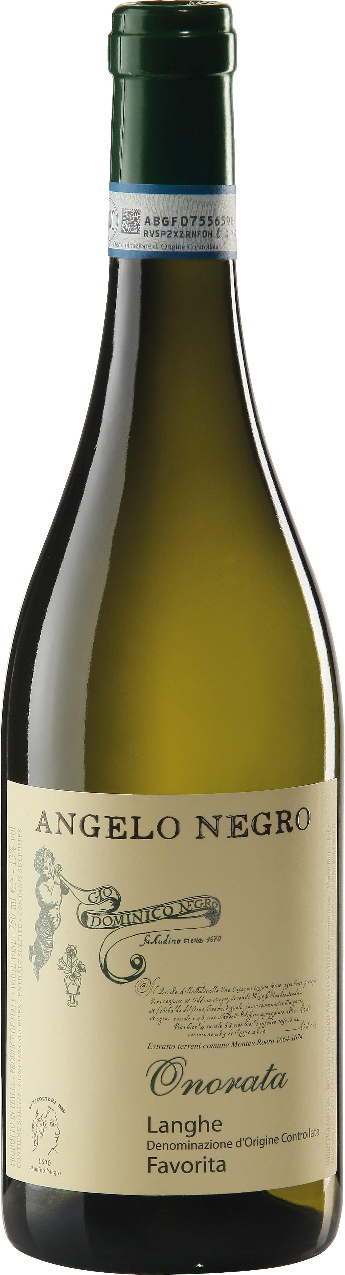 Azienda Agricola Negro Onorata Langhe Favorita 2024 75cl